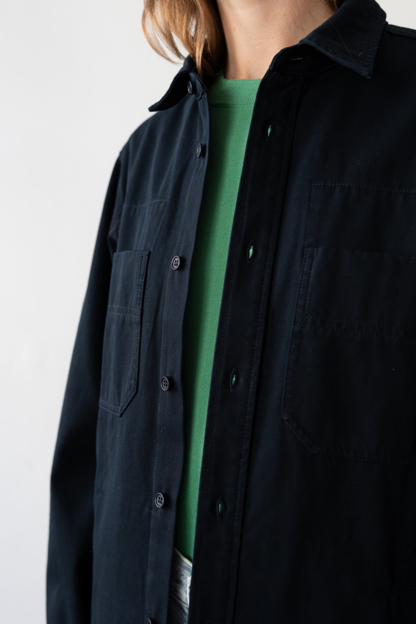 Overshirt Japanese Denim Dark Navy