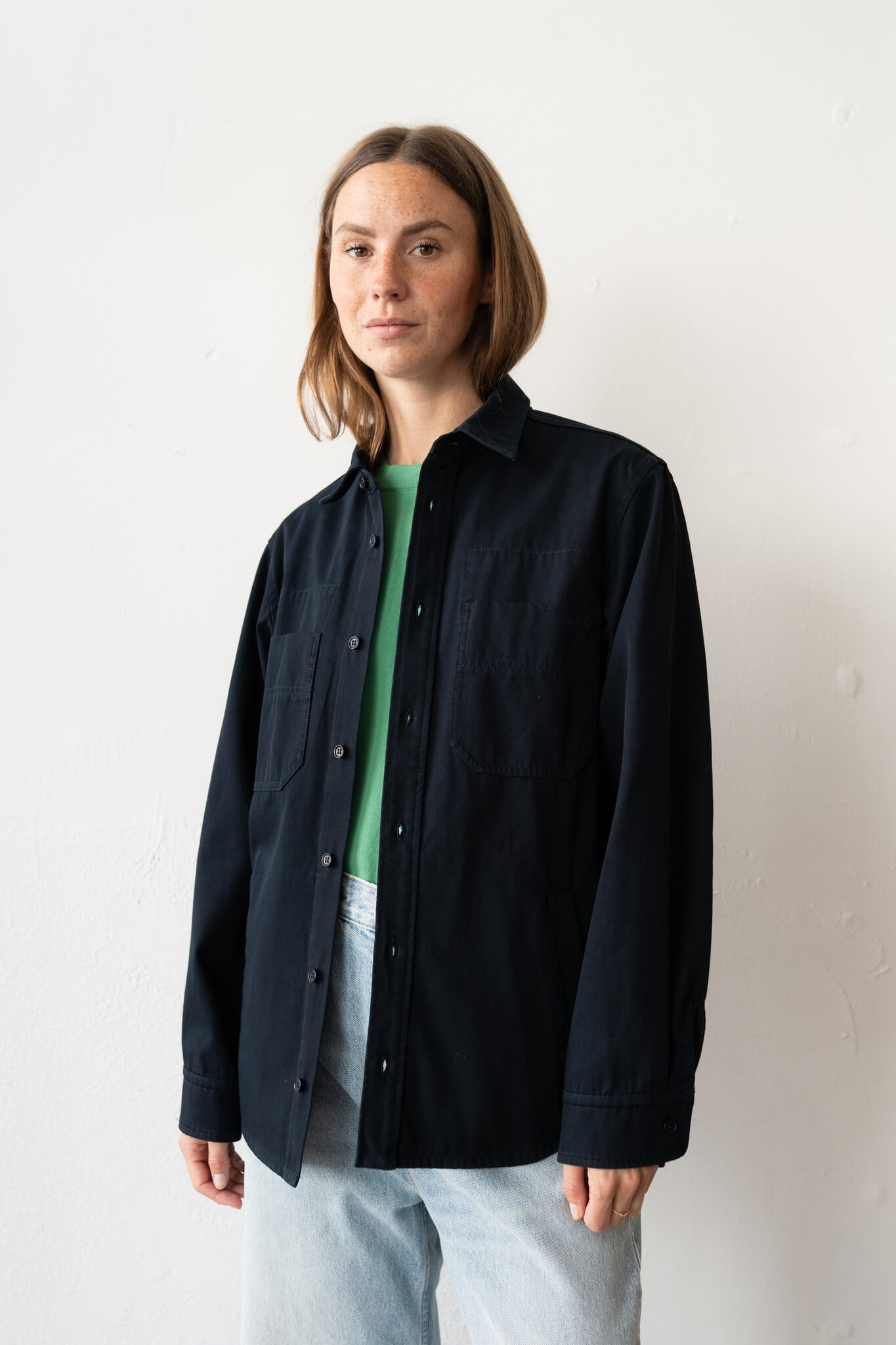 Overshirt Japanese Denim Dark Navy