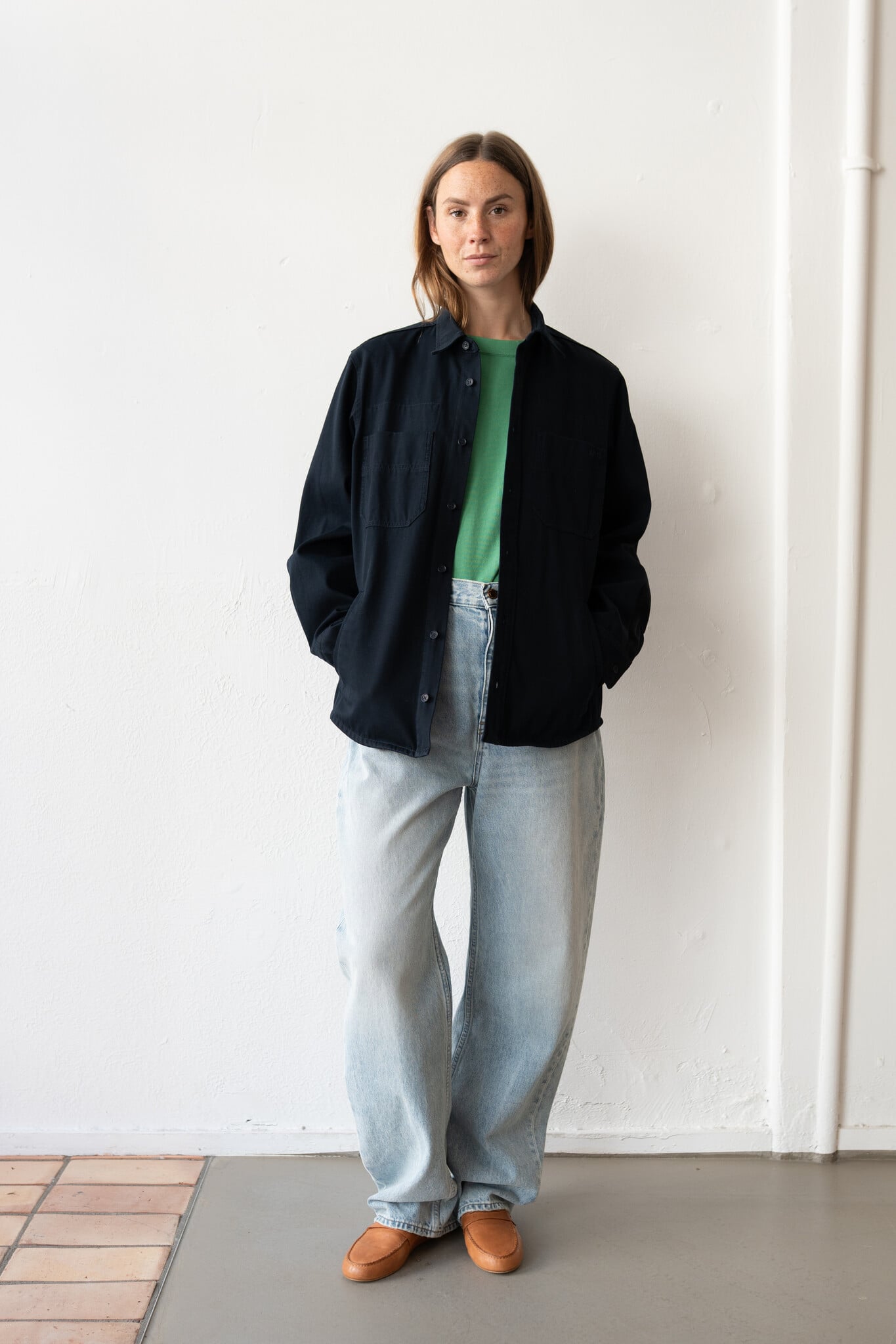 Overshirt Japanese Denim Dark Navy