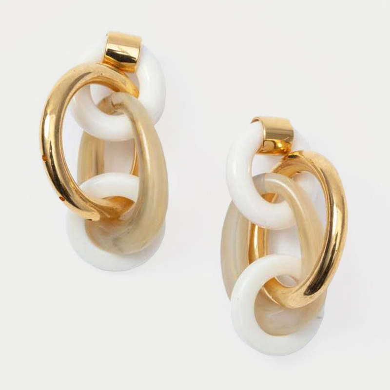 Olly earrings White