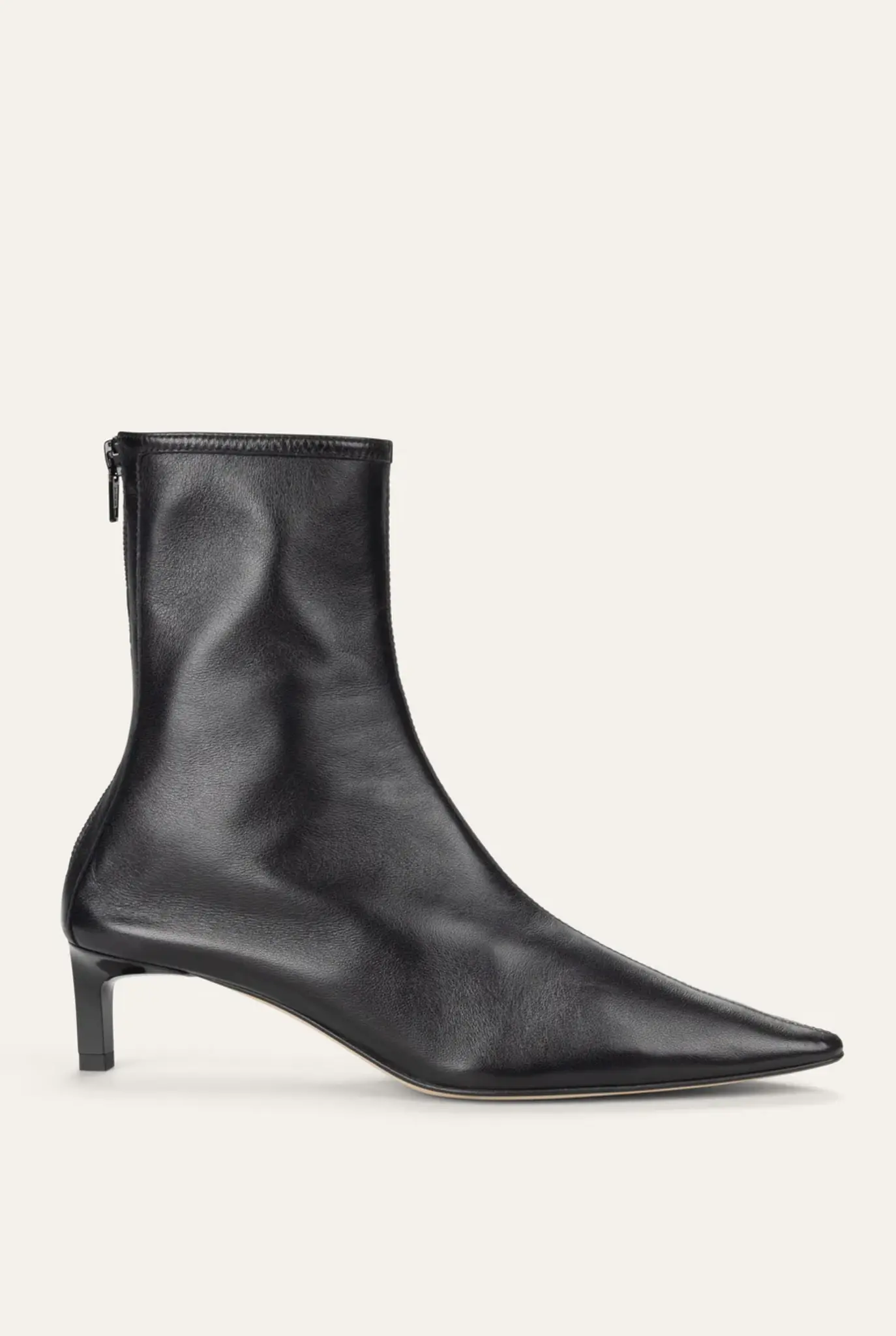 Topo Bootie Black Leather