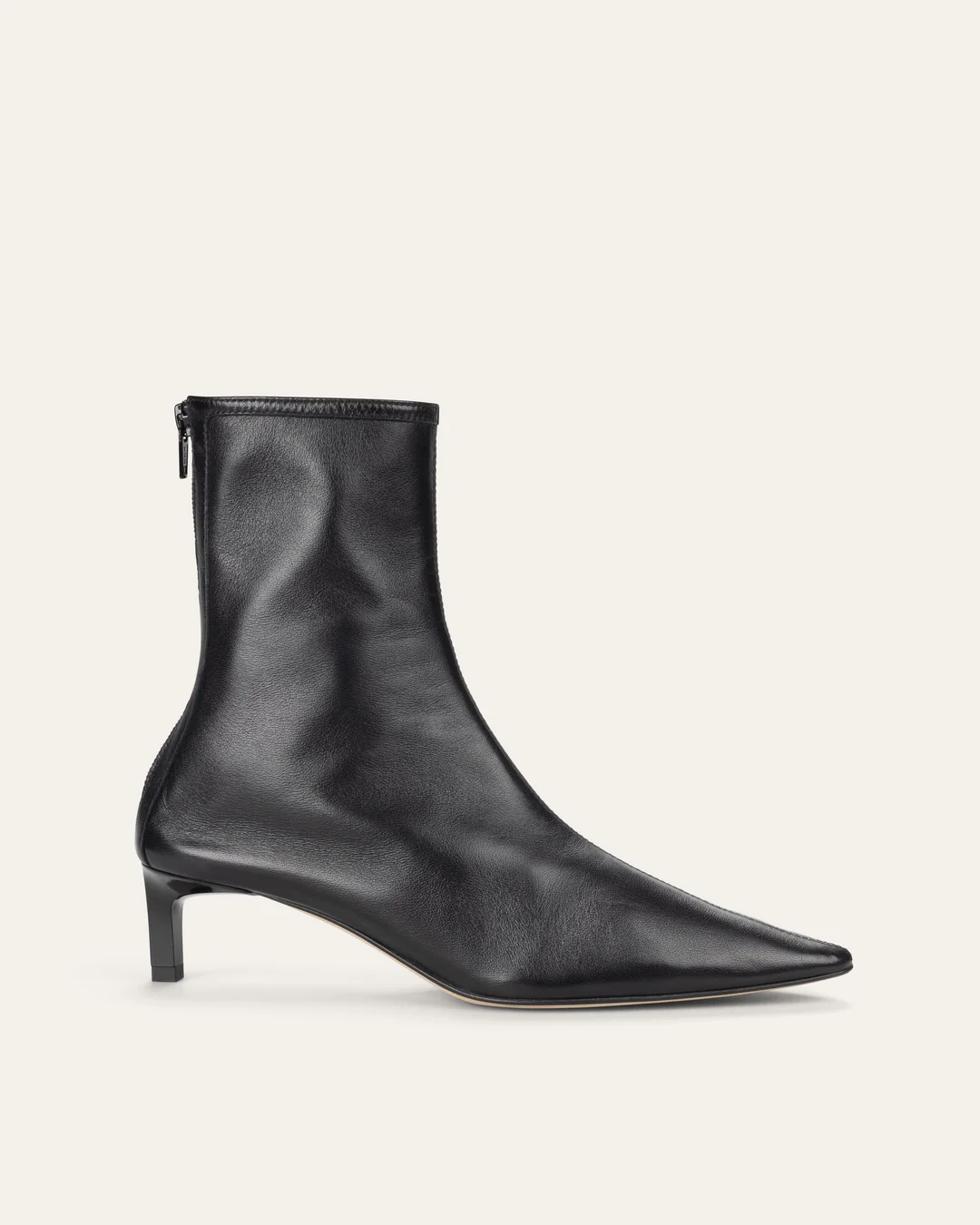 Topo Bootie Black Leather