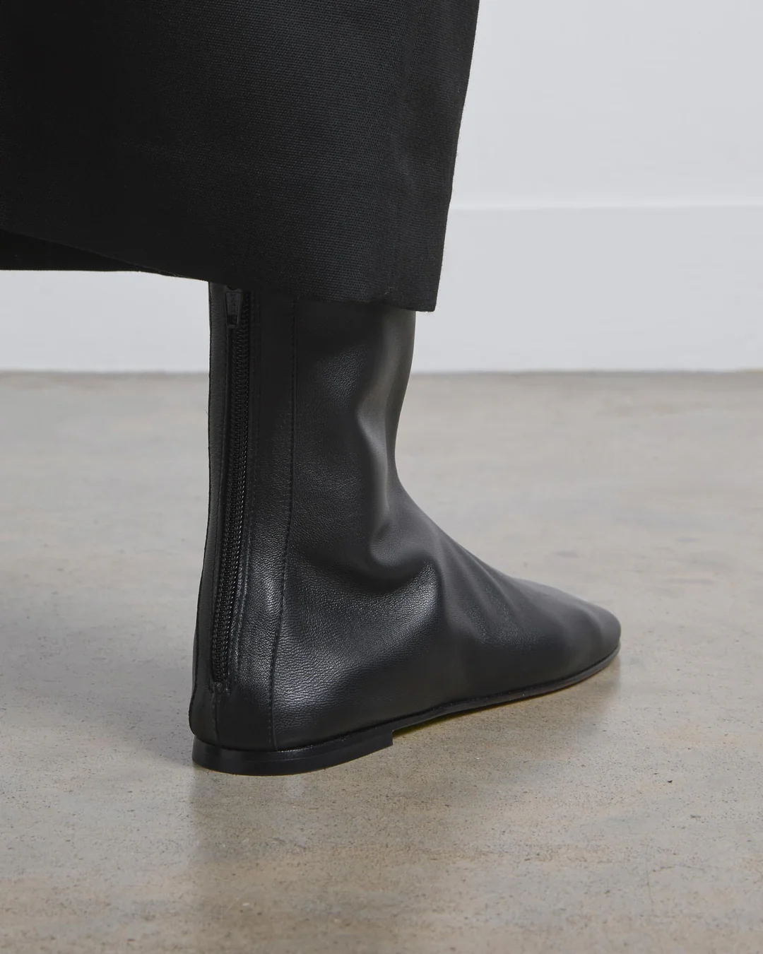 Balla Bootie Black Leather