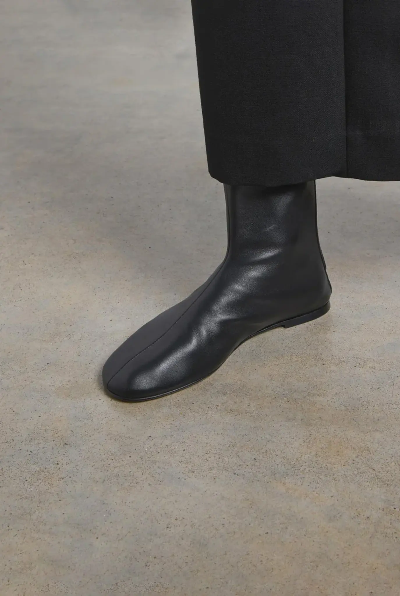 Balla Bootie Black Leather