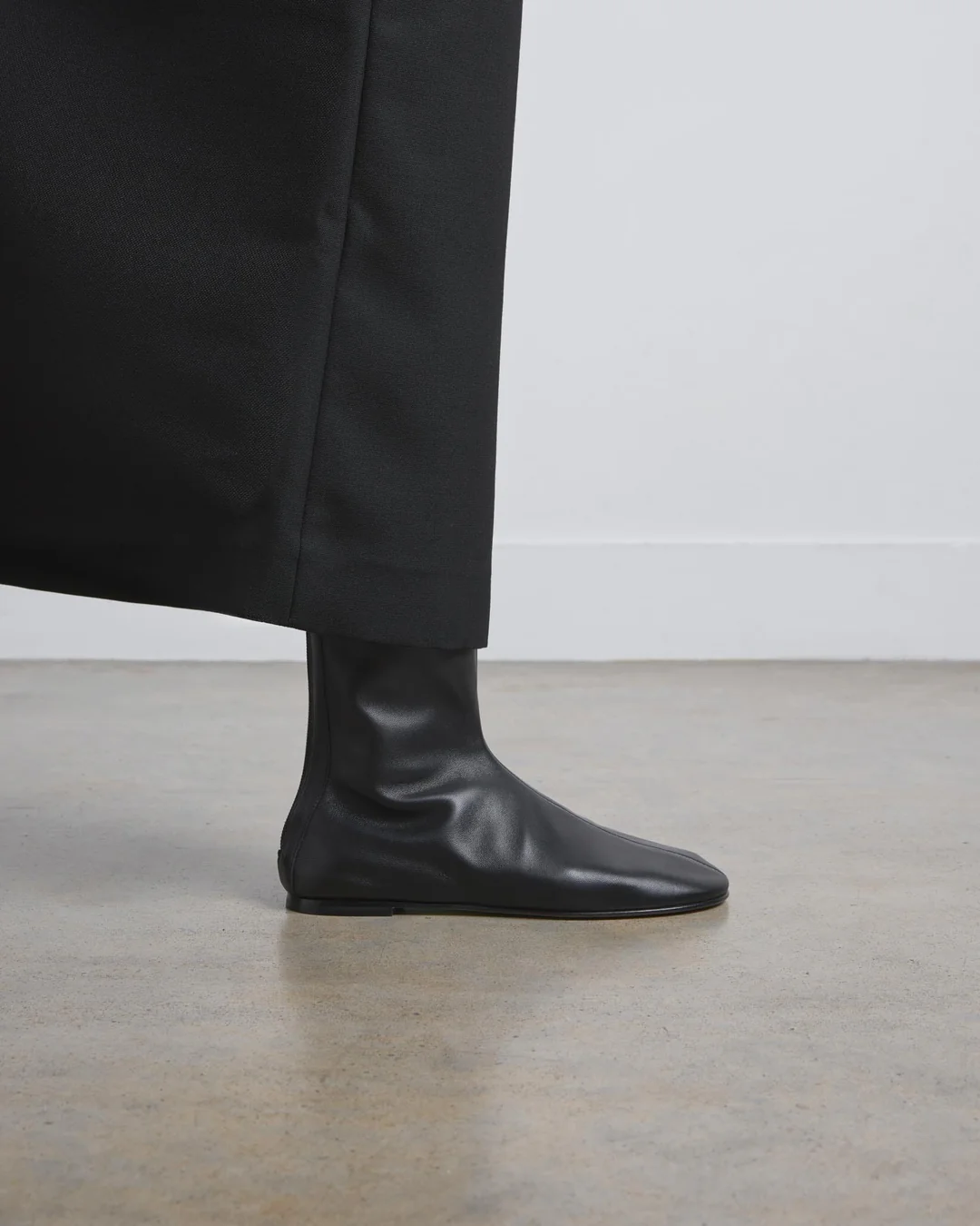 Balla Bootie Black Leather