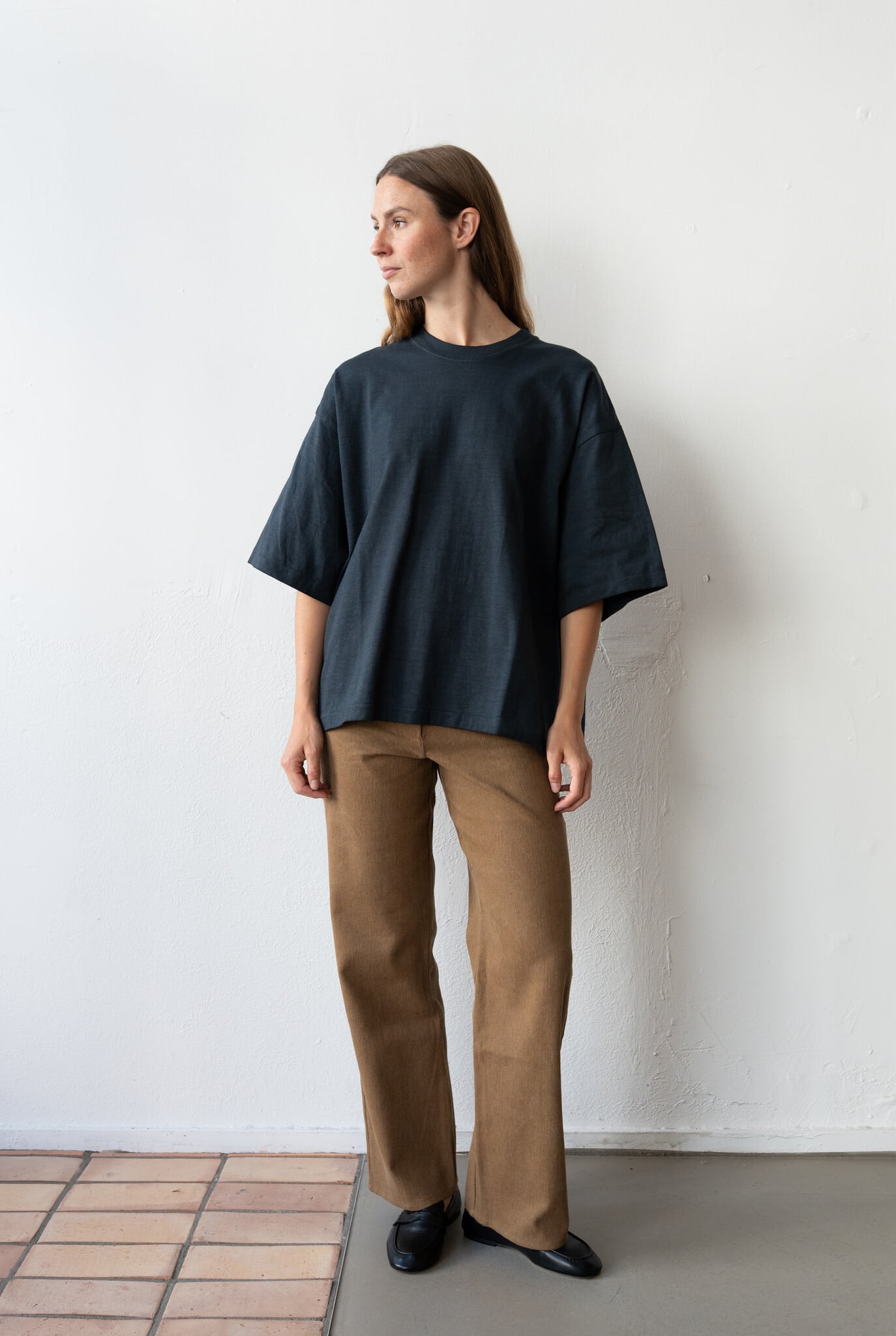 Box Tube T-Shirt Indigo