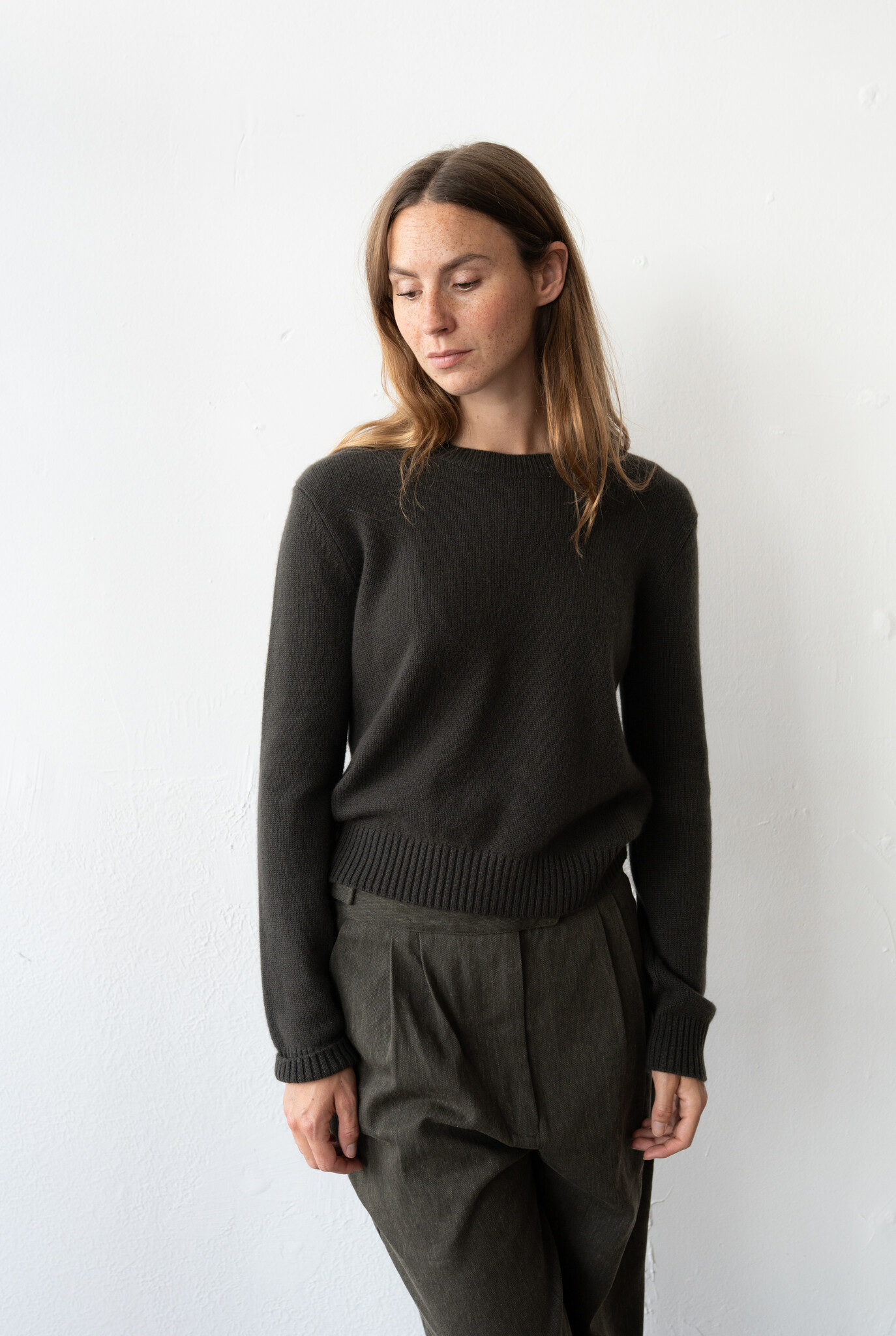 Mable Sweater Dark Fern