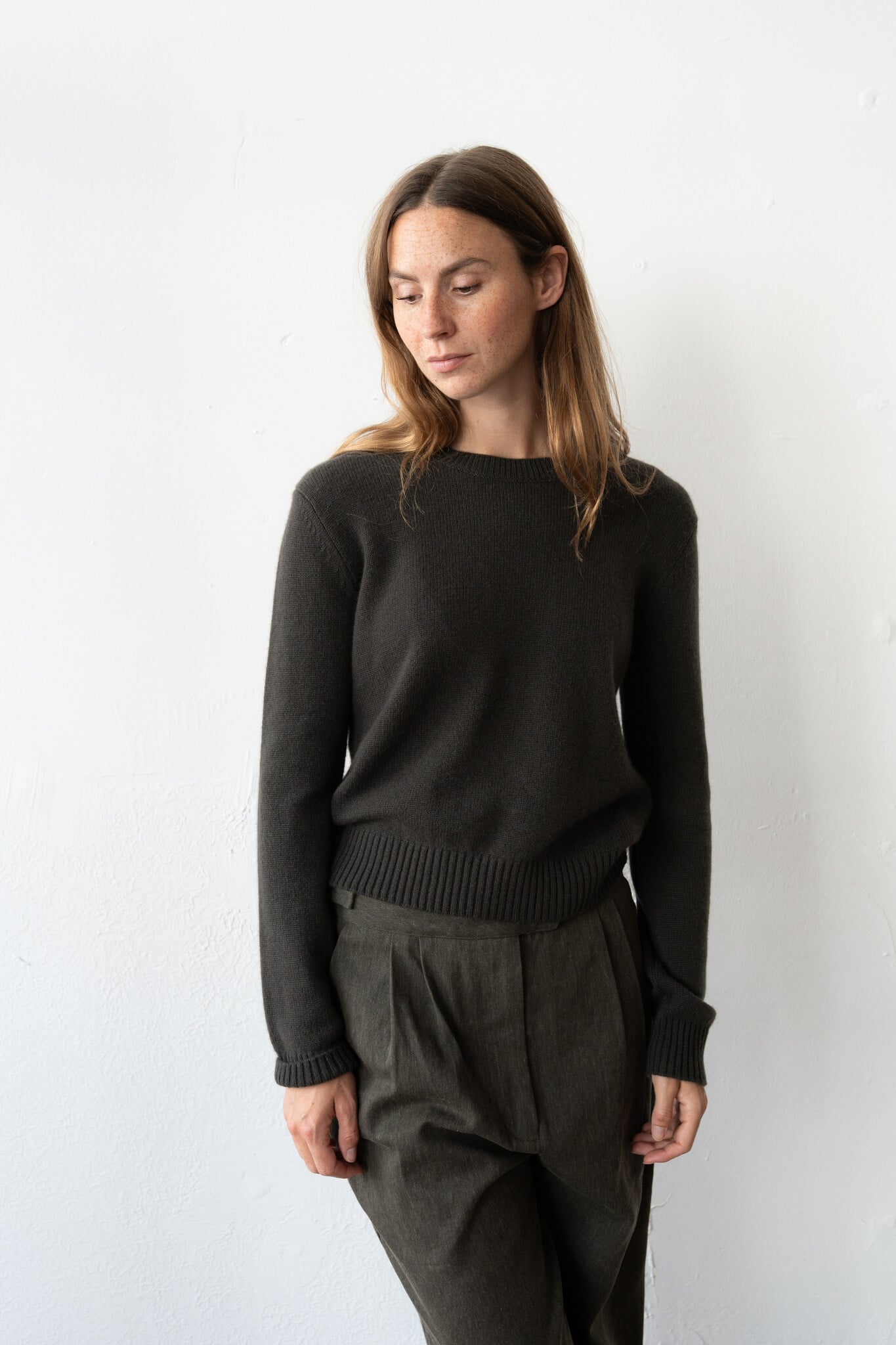 Mable Sweater Dark Fern