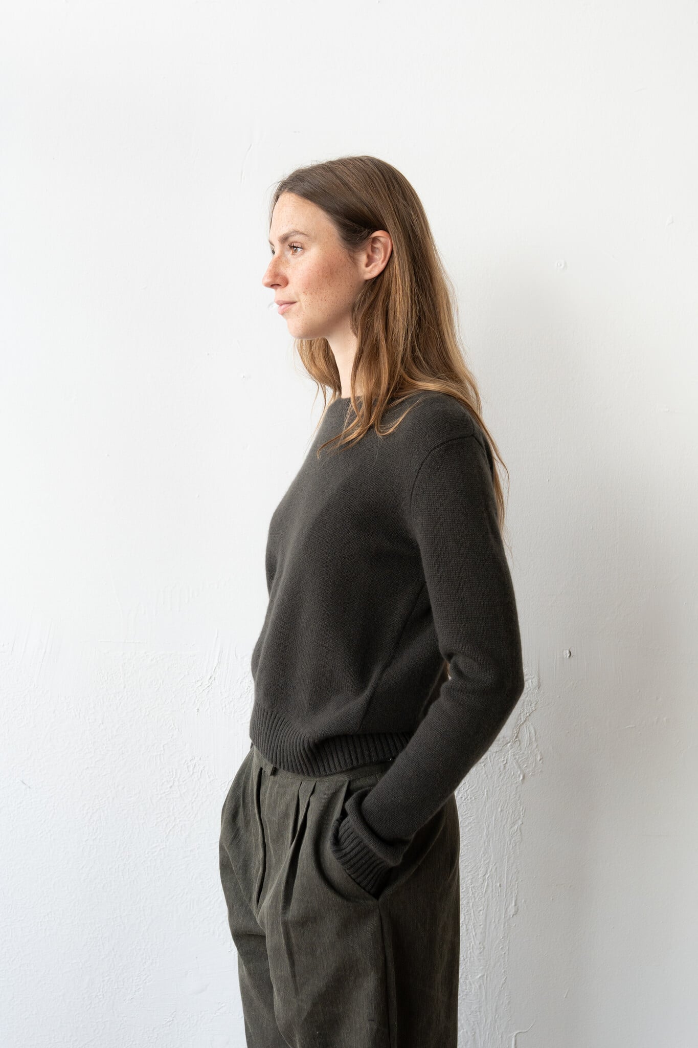 Mable Sweater Dark Fern