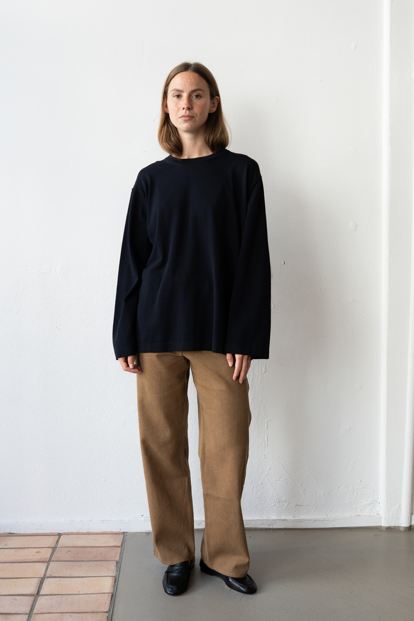 Long Sleeve Tee Dark Navy