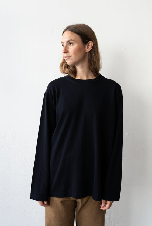 Long Sleeve Tee Dark Navy