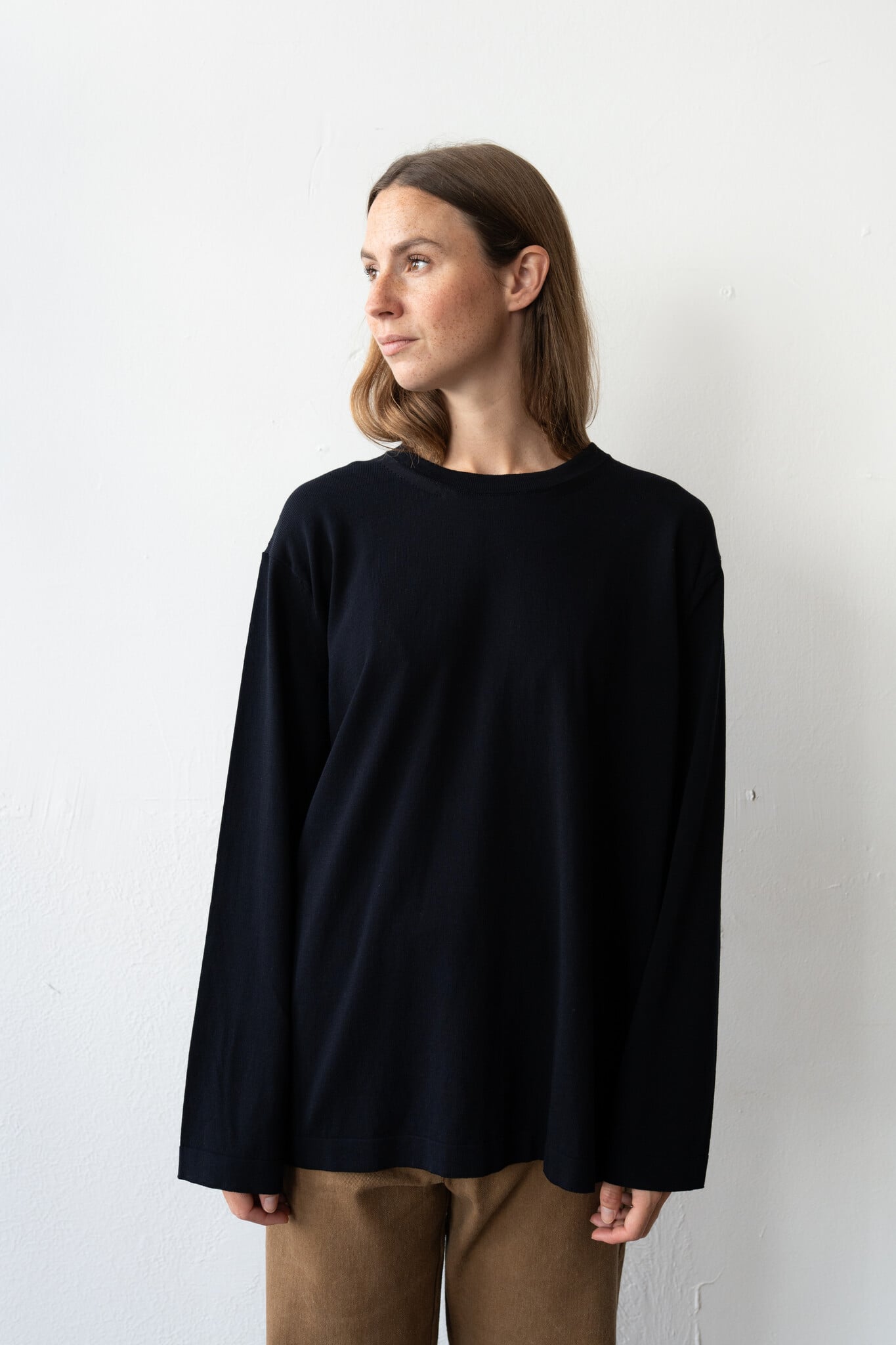Long Sleeve Tee Dark Navy