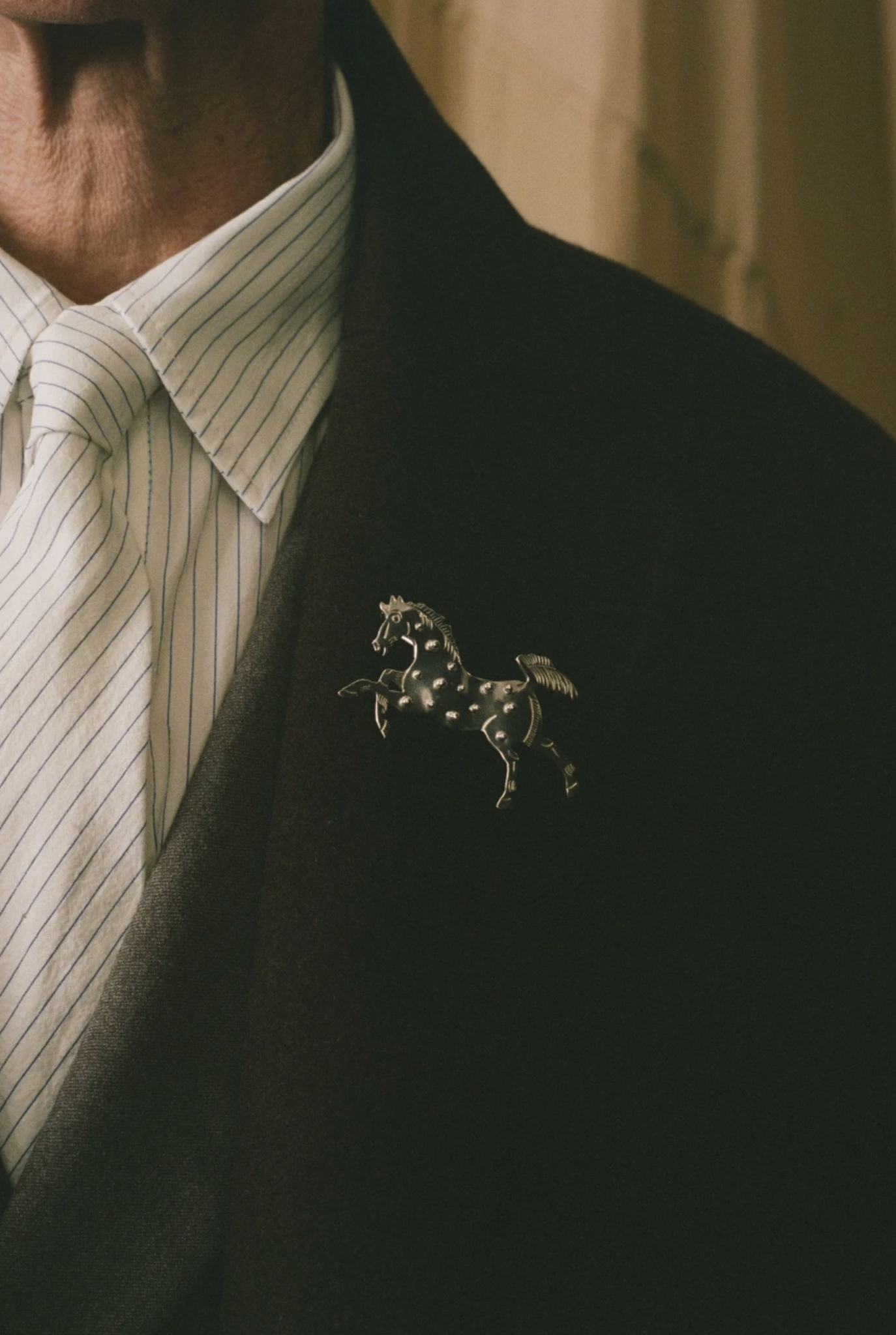 Giddy Up Pin Silver