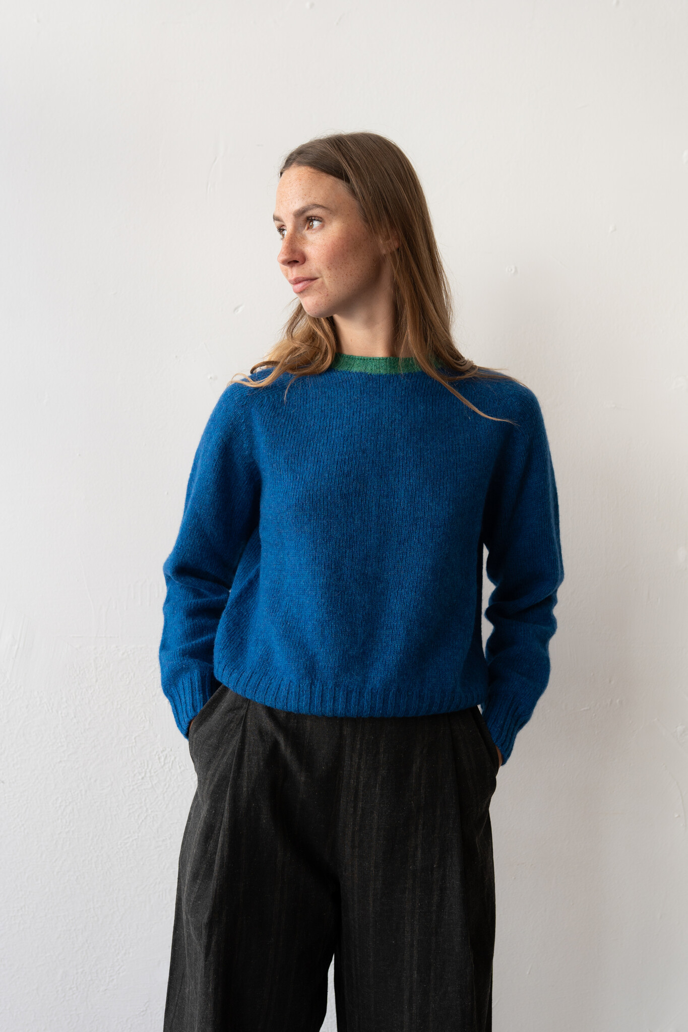Fifi crewneck sweater Blue