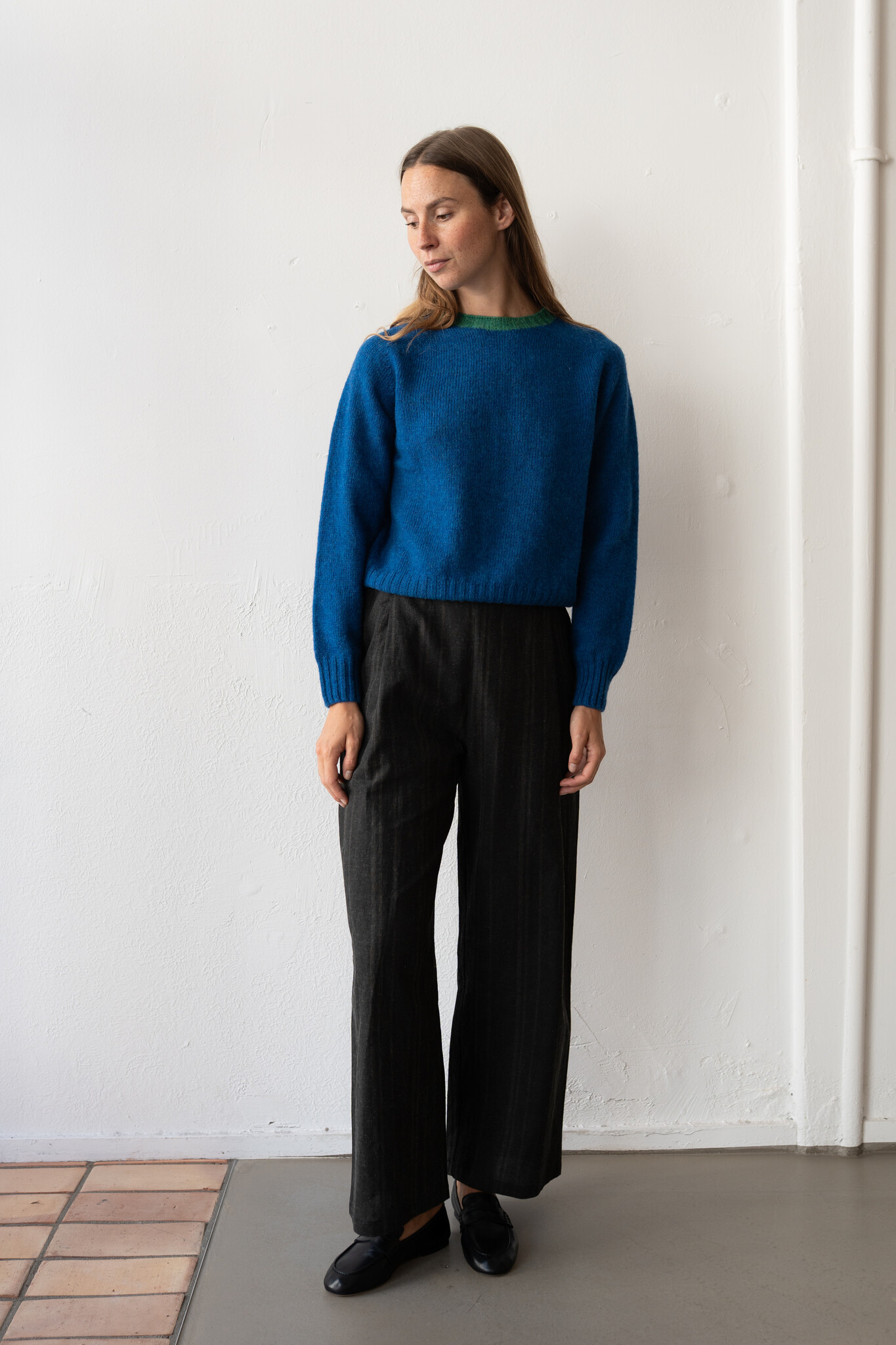 Fifi crewneck sweater Blue
