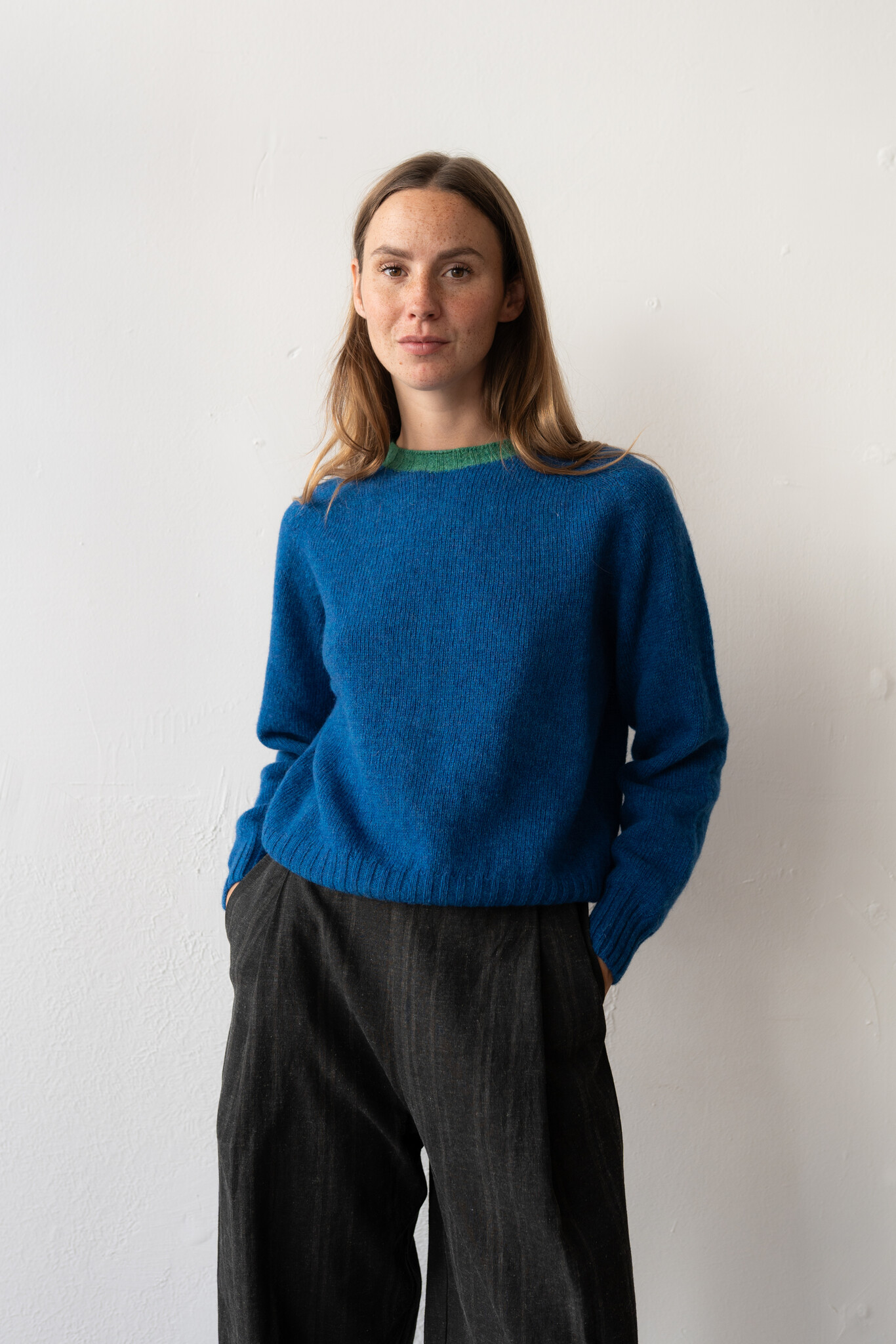 Fifi crewneck sweater Blue
