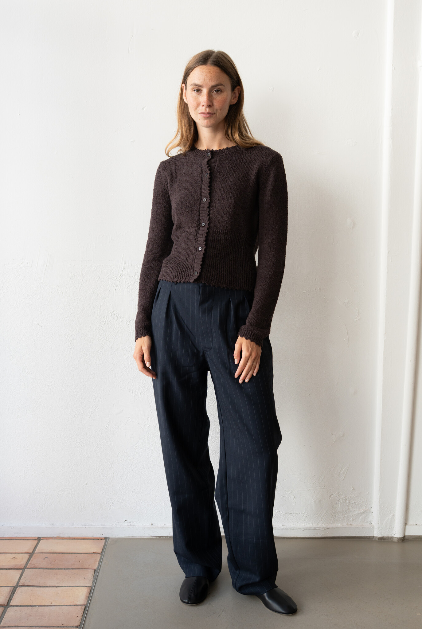 Monti Cardigan Chocolate