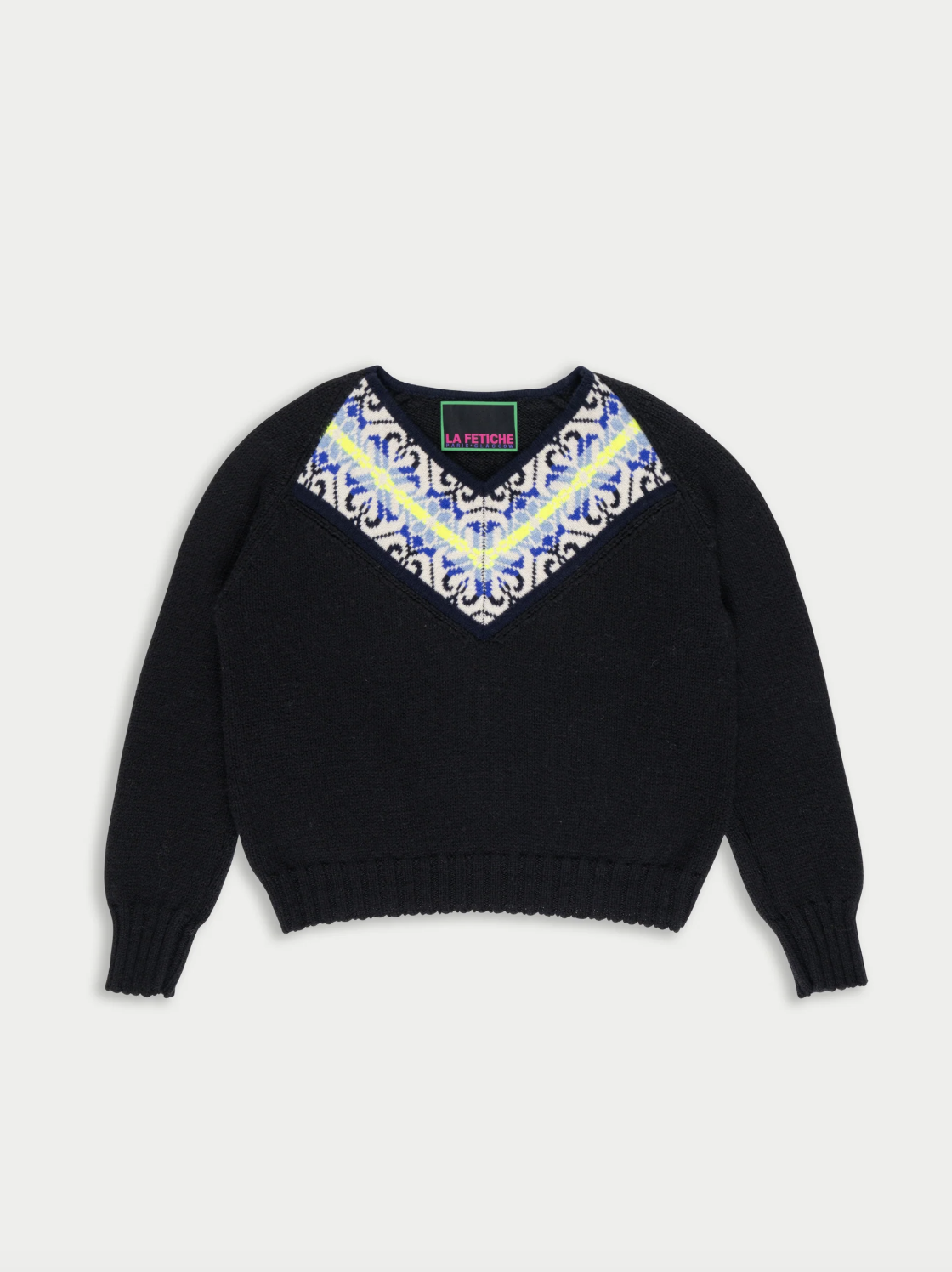 Vreni V-neck sweater Black