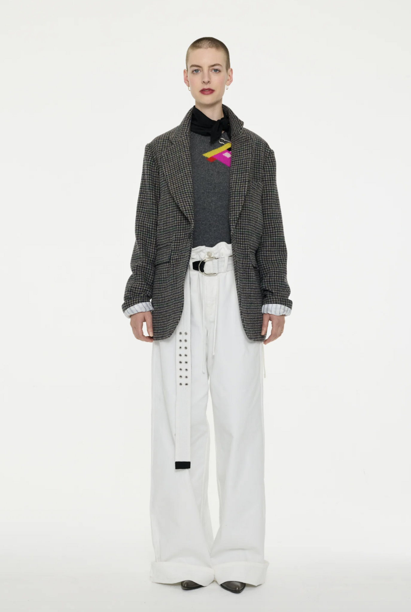 Helmut jacket Grey Houndstooth