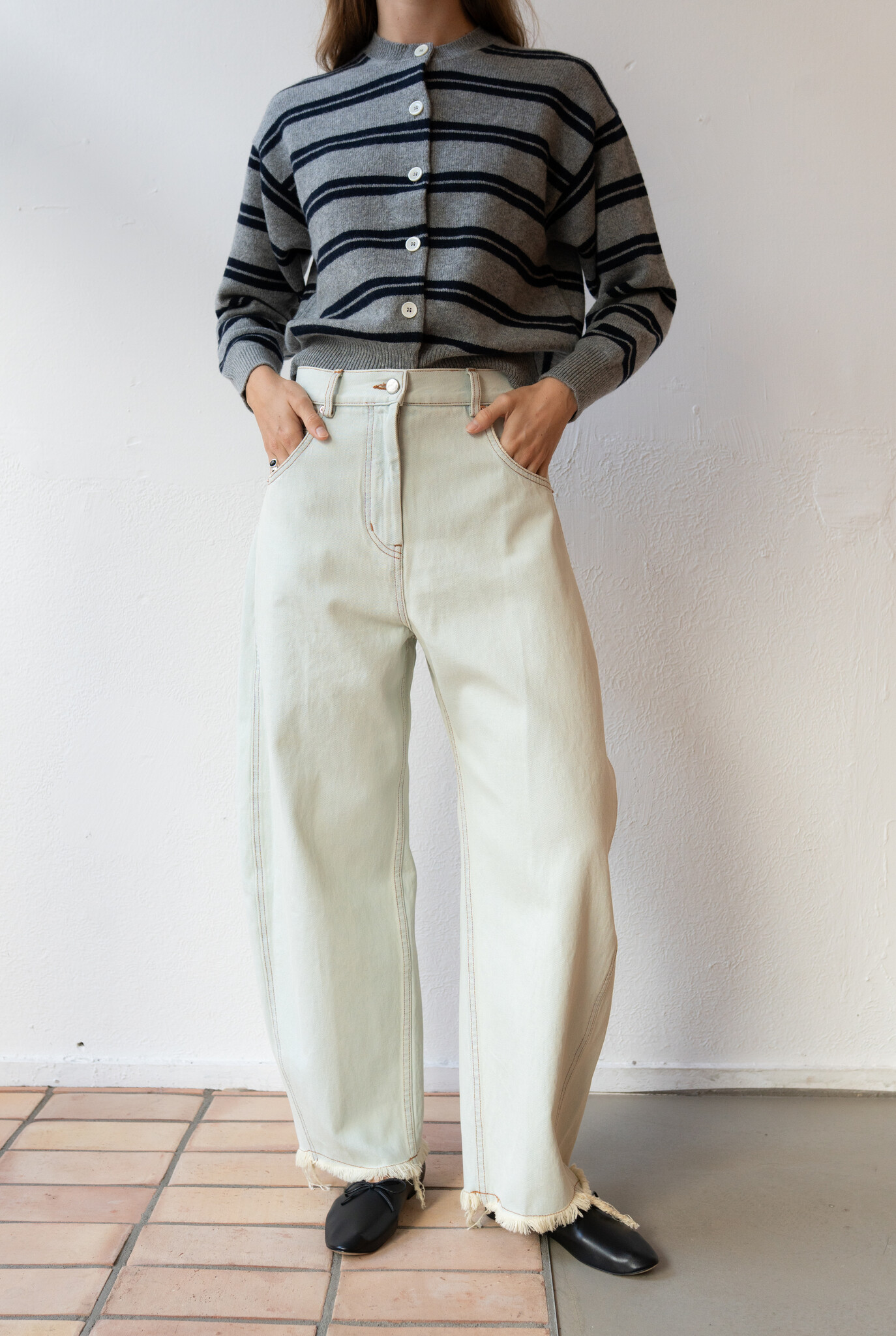 Keenan Pant Bleached