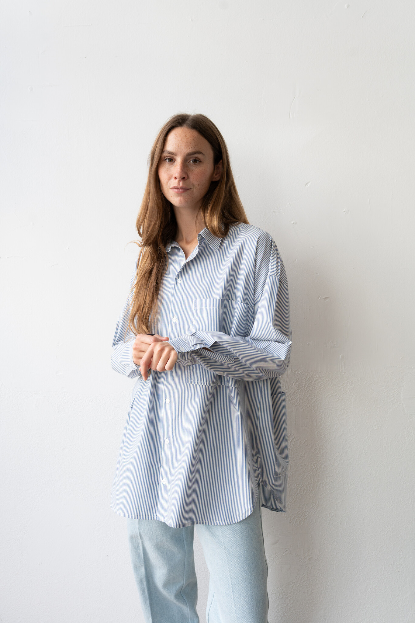 Big Five Blue Stripe Cotton