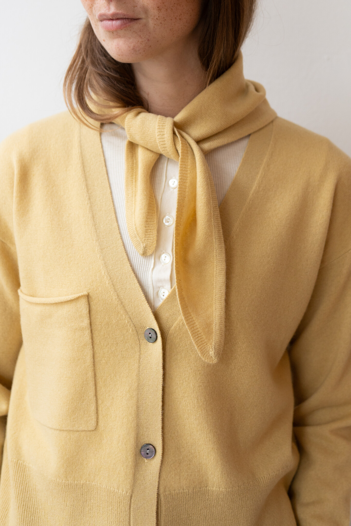Good Fichu Scarf Yellow