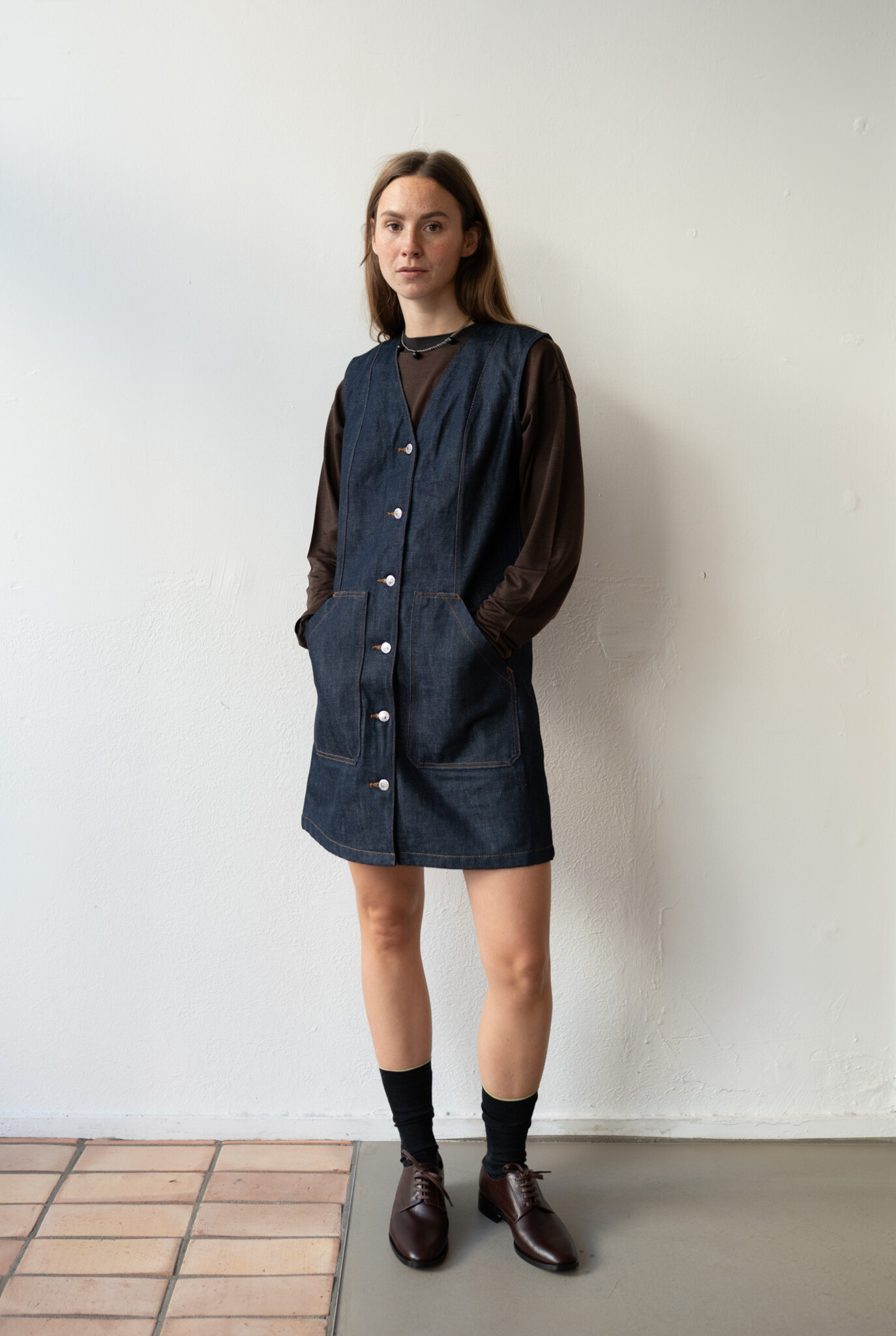 Dress June denim