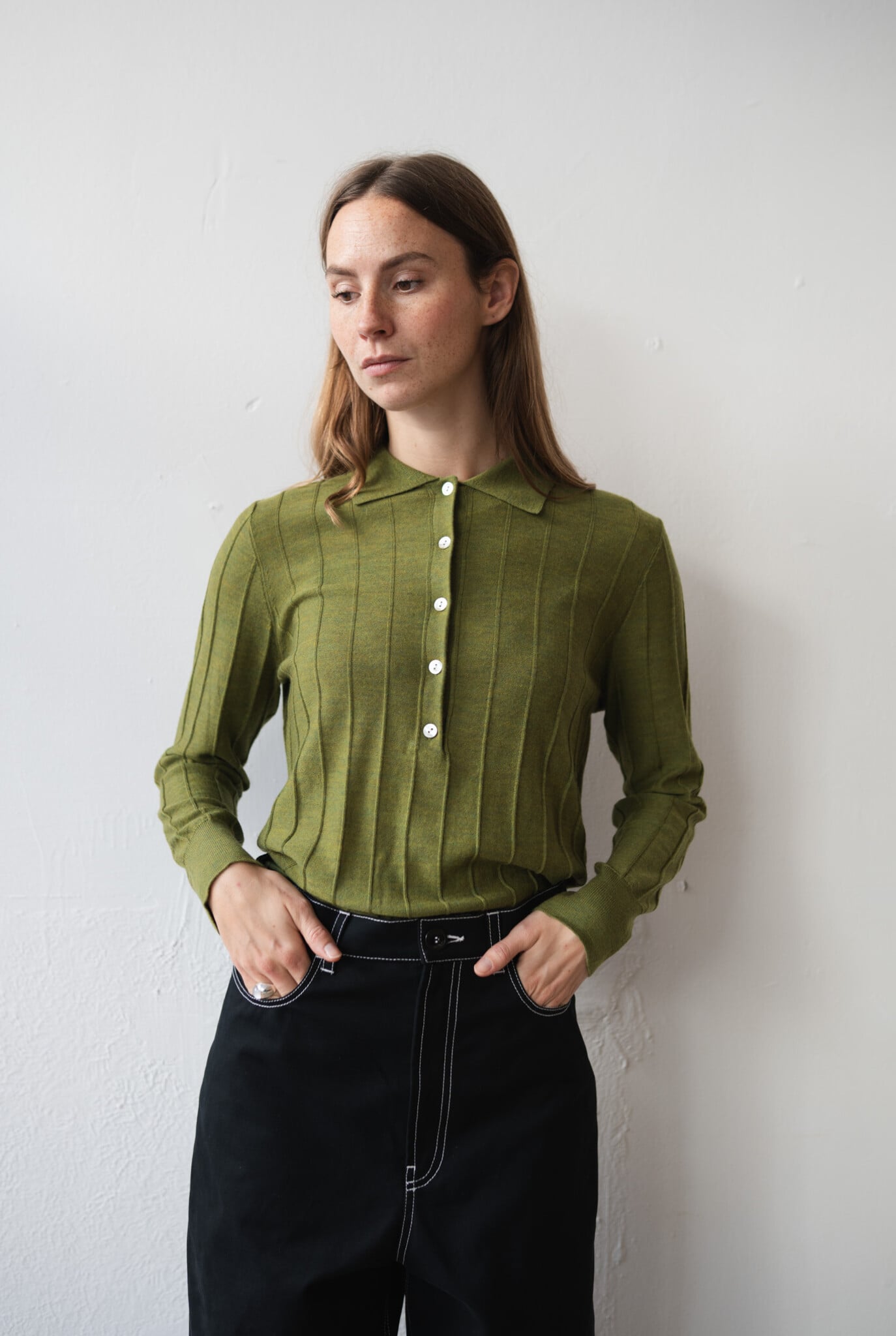 Meri48 Polo Green
