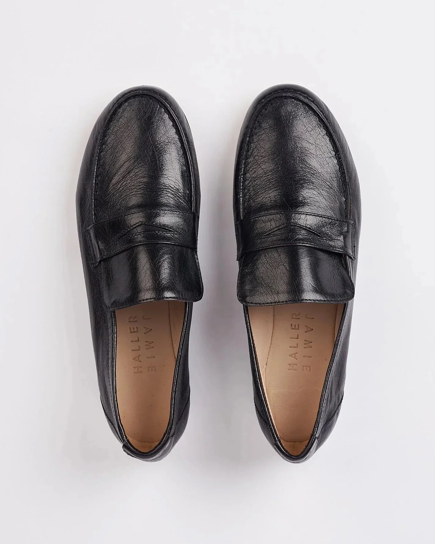 Penny Loafer High Black