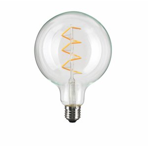 Nud Collection Globe ampoule LED ronde 125 mm spiral - 100 lm