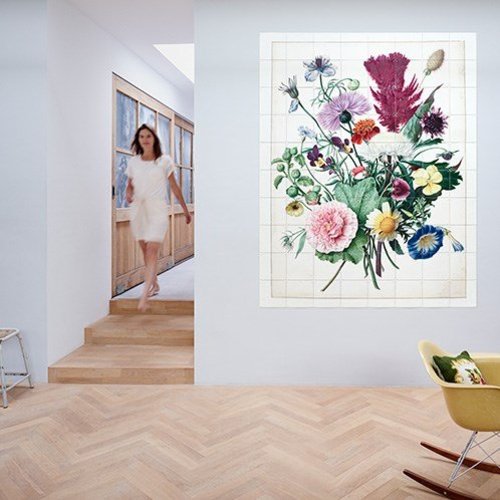 Ongrijpbaar Blind Verhoogd IXXI Wanddecoratie - Boucquet of Flowers - vida design