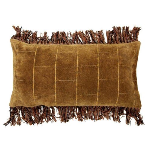 HK Living Kussen stonewashed velvet oker (35x70) HK Living Kussen stonewashed velvet oker (35x70)