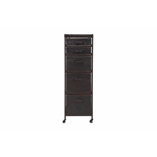BePureHome Stuff metalen kast zwart BePureHome Stuff metalen kast zwart