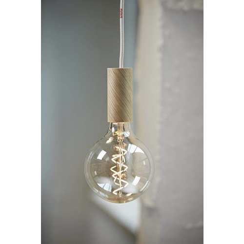 Nud Collection Globe ledlamp rond 125 mm spiral - 100 lm