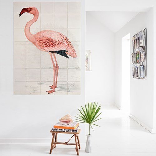 IXXI IXXI Wanddecoratie - Flamingo Claude Finch-Davies