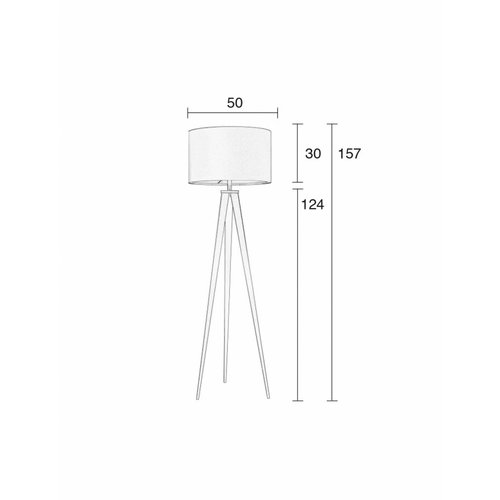 Zuiver tripod vloerlamp