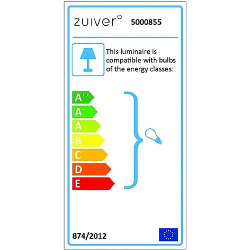 Zuiver Arc vloerlamp