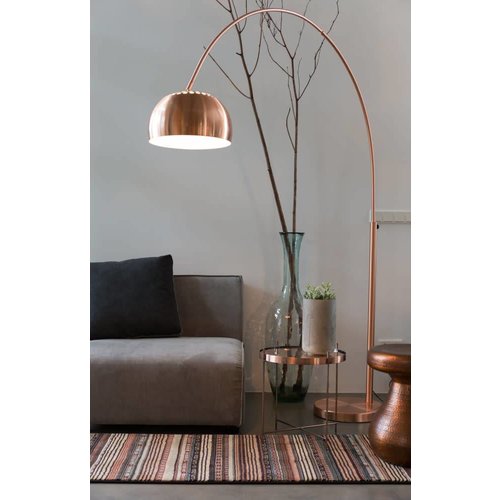 Zuiver Metal bow vloerlamp