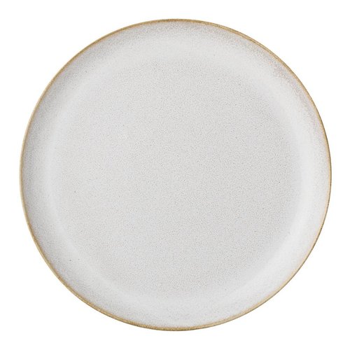 Bloomingville Carrie bord natuur keramiek 25 cm diameter Bloomingville Carrie bord natuur keramiek 25 cm diameter