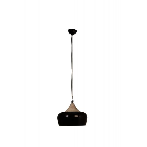 Dutchbone Coco hanglamp - zwart glanzend Dutchbone Coco hanglamp - zwart glanzend