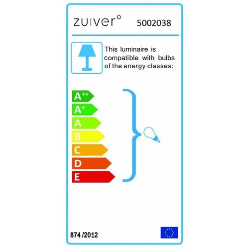 Zuiver Buckle head vloerlamp