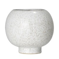 Bloempot in keramiek naturel Ø15 x H14 cm