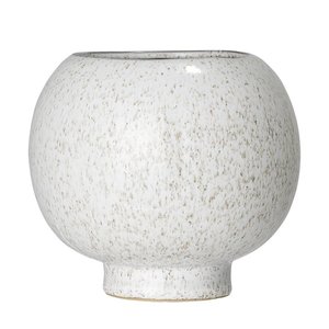 Bloomingville Pot de fleurs en céramique naturel Ø15 x H14 cm