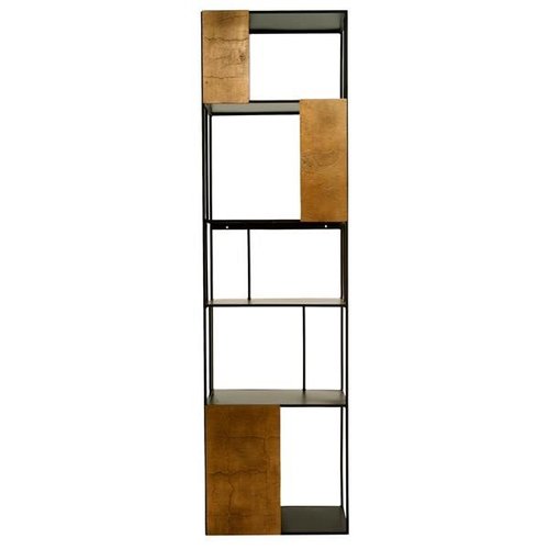 Pols Potten Shelf unit gold doors open wandkast enkel Pols Potten Shelf unit gold doors open wandkast enkel