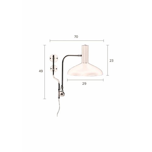 Dutchbone Devi wandlamp