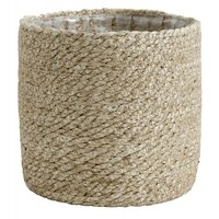 Jute mand Ø 18 cm