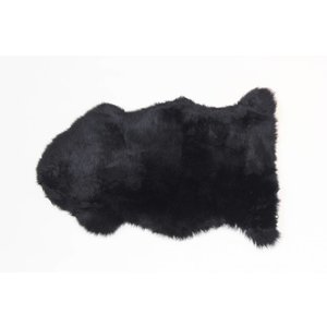 Peau de mouton noire