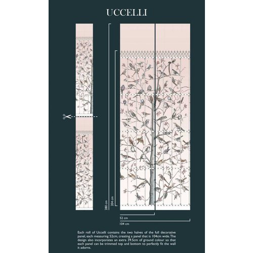 Cole & Son Uccelli behangpapier - Fornasetti