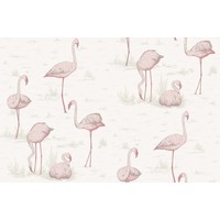 Flamingos behangpapier - Contemporary restyled