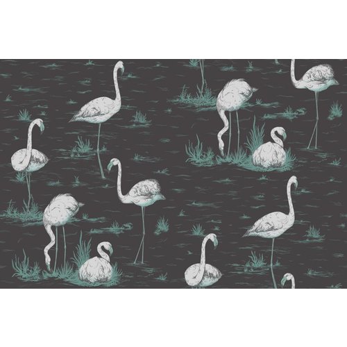 Cole & Son Flamingos behangpapier - Contemporary restyled